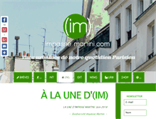 Tablet Screenshot of impassemartini.com